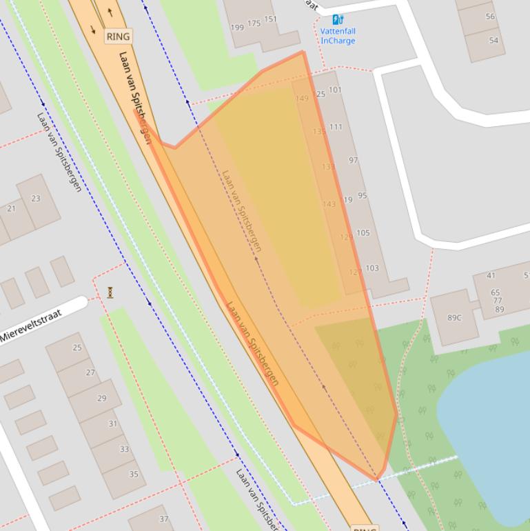 Kaart van postcodegebied 7312PZ.