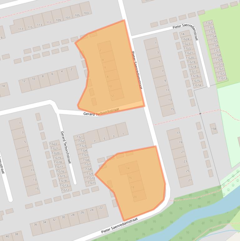 Kaart van postcodegebied 7312RE.
