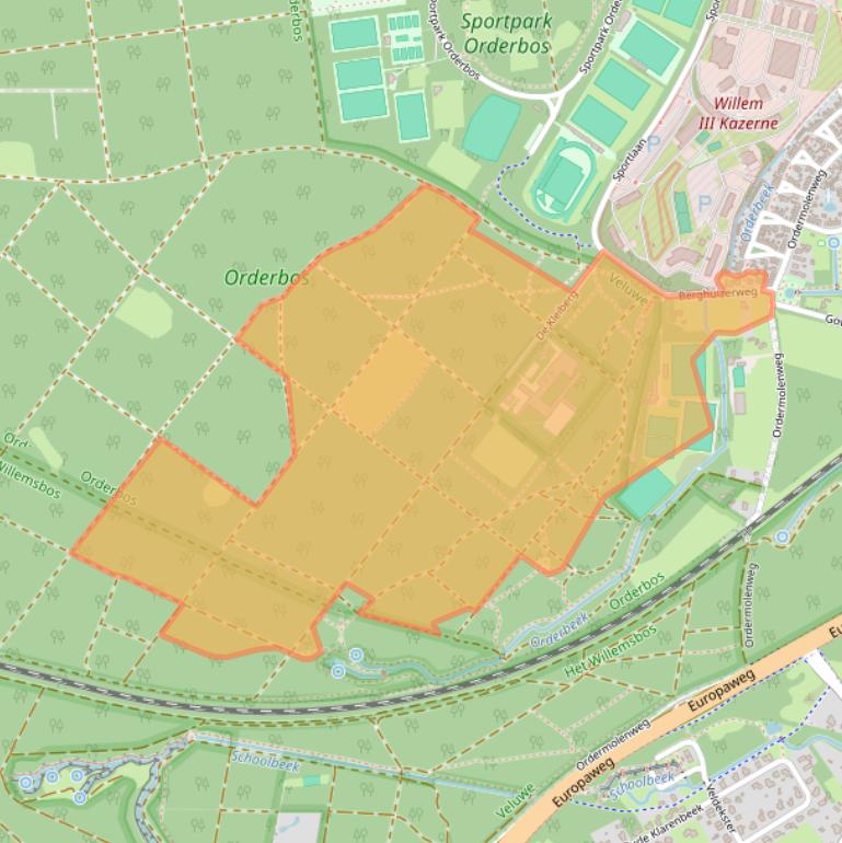 Kaart van postcodegebied 7312SN.