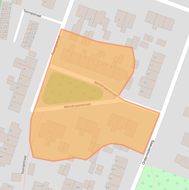 Kaart van postcodegebied 7312SP.