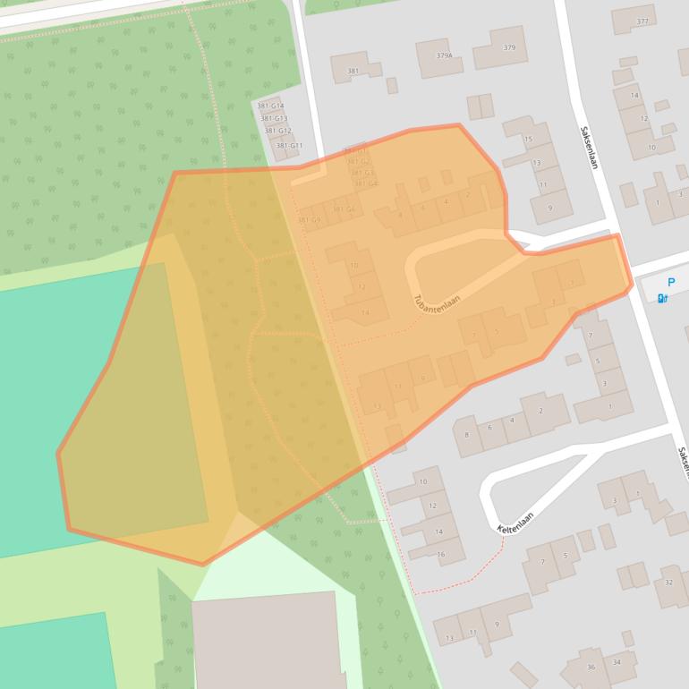 Kaart van postcodegebied 7312TP.
