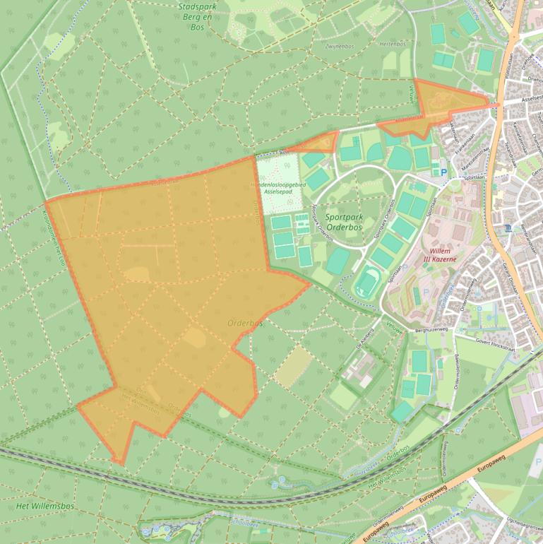 Kaart van postcodegebied 7312TS.