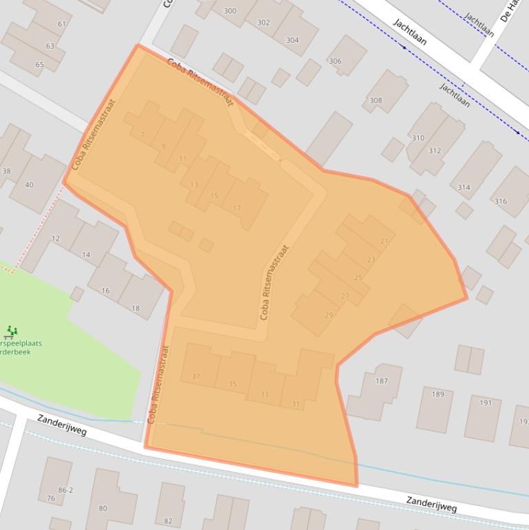 Kaart van postcodegebied 7312VD.