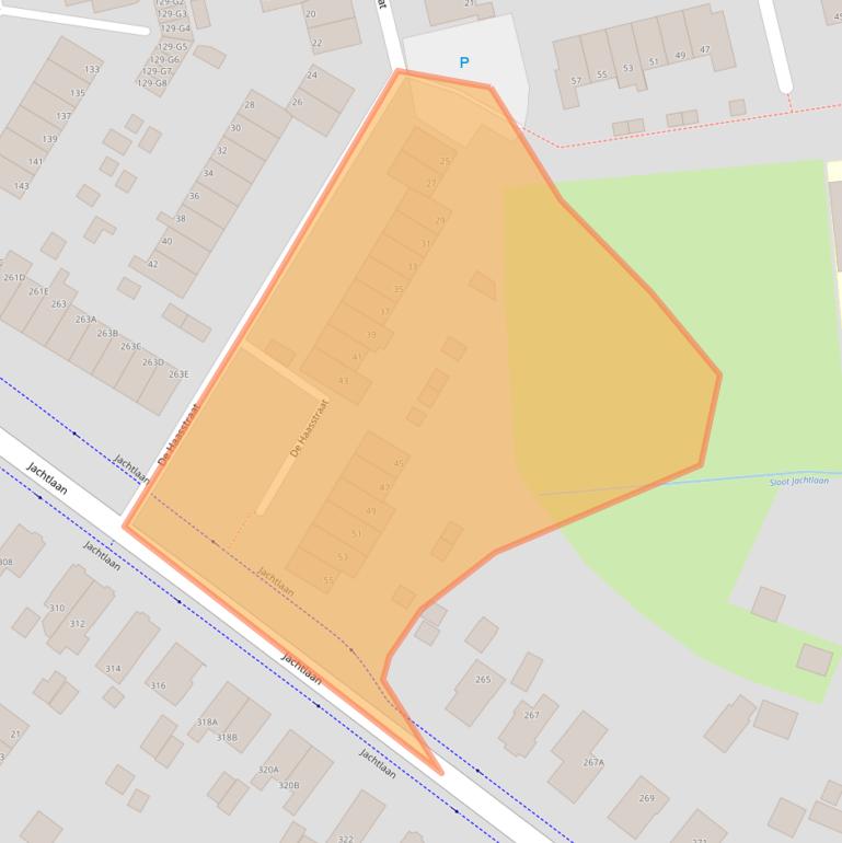 Kaart van postcodegebied 7312VH.