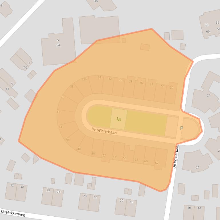Kaart van postcodegebied 7312ZX.