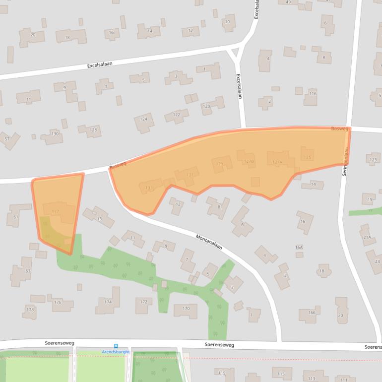 Kaart van postcodegebied 7313CC.