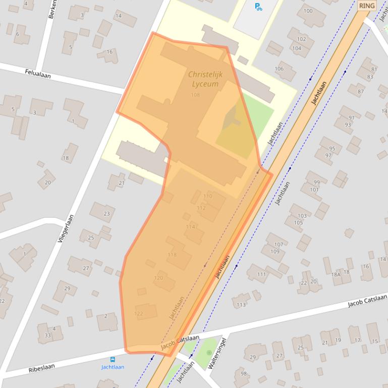 Kaart van postcodegebied 7313EC.