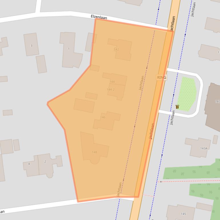 Kaart van postcodegebied 7313EE.