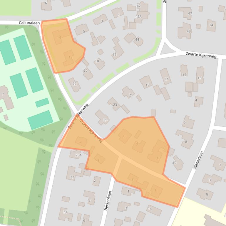 Kaart van postcodegebied 7313GB.