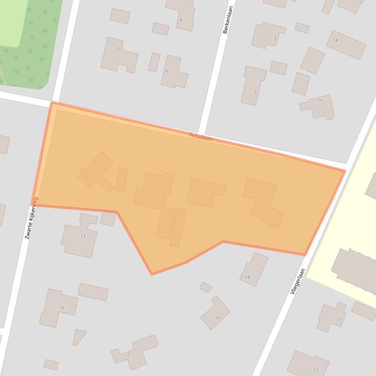 Kaart van postcodegebied 7313GL.