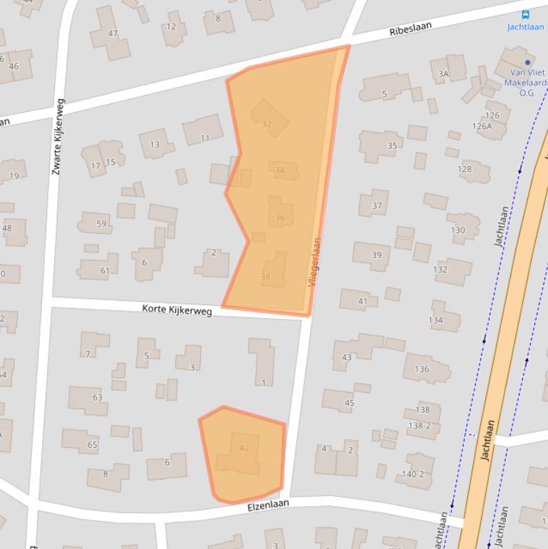 Kaart van postcodegebied 7313GX.