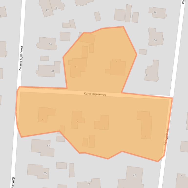 Kaart van postcodegebied 7313GZ.