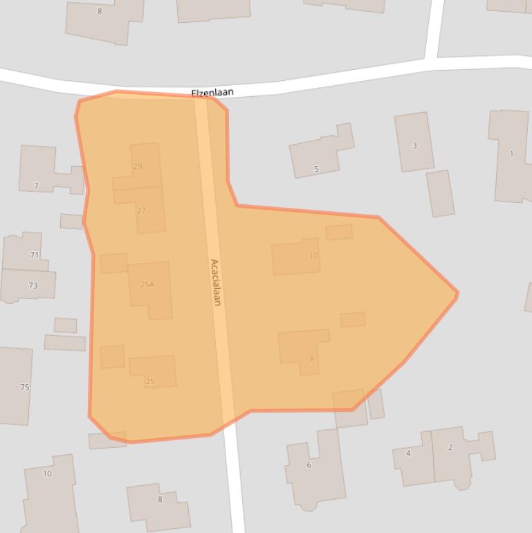 Kaart van postcodegebied 7313HJ.