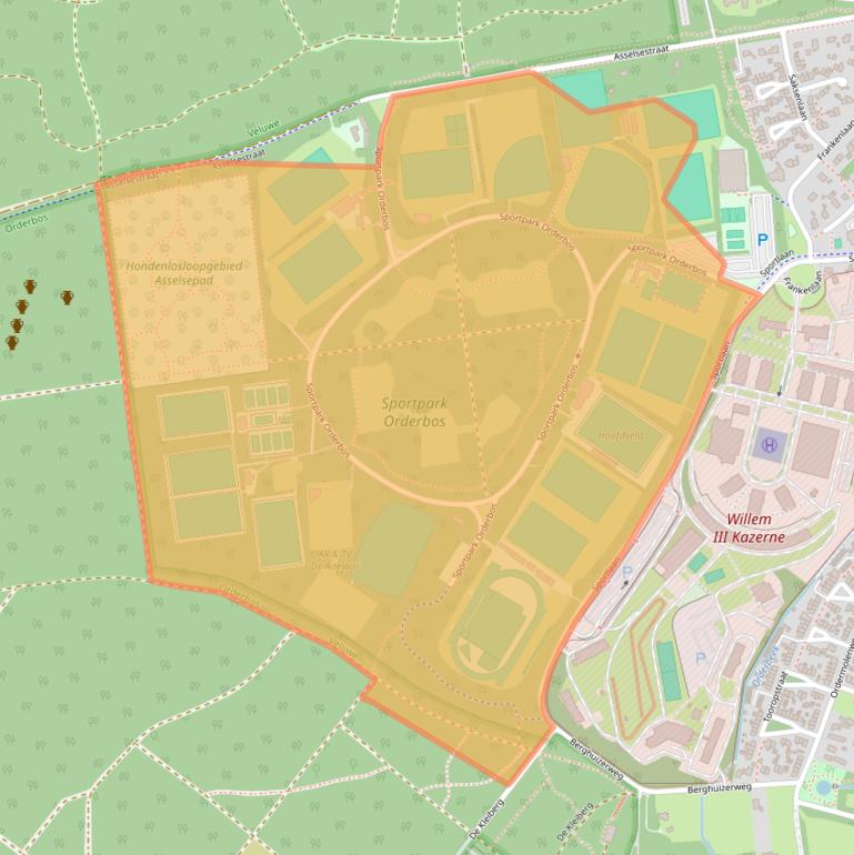 Kaart van postcodegebied 7313HN.