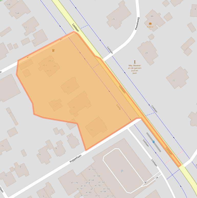 Kaart van postcodegebied 7314AE.