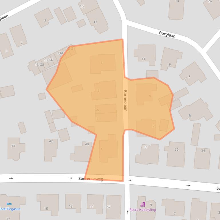 Kaart van postcodegebied 7314BT.