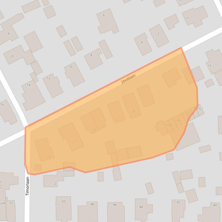 Kaart van postcodegebied 7314BW.