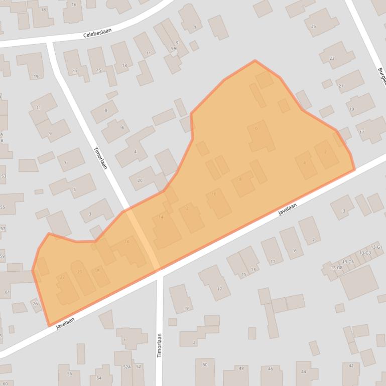 Kaart van postcodegebied 7314BX.