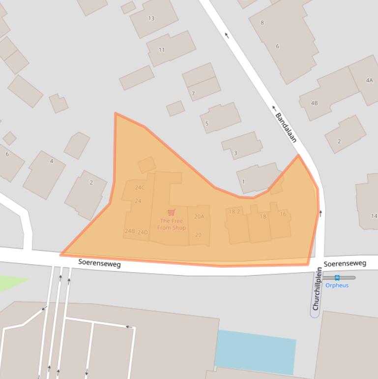 Kaart van postcodegebied 7314CD.