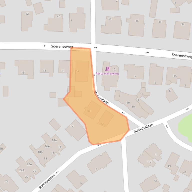 Kaart van postcodegebied 7314CJ.