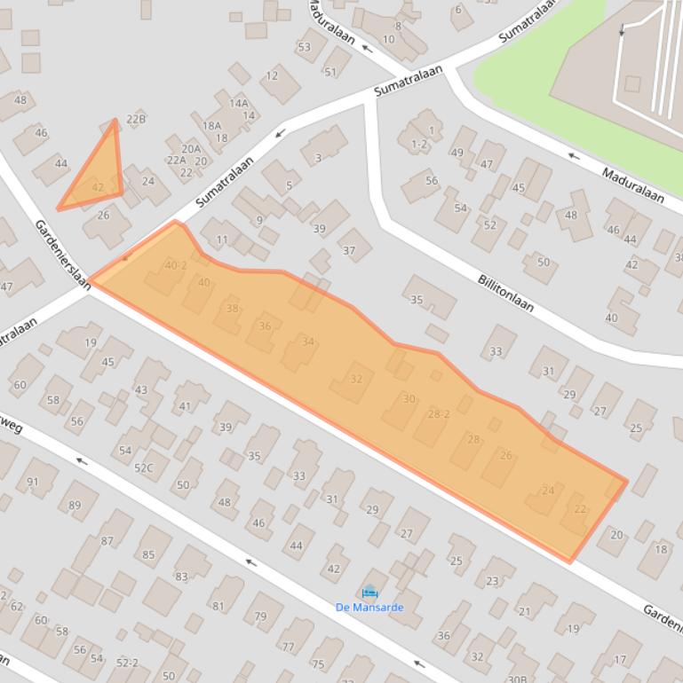 Kaart van postcodegebied 7314CX.