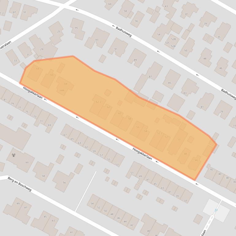 Kaart van postcodegebied 7314EM.