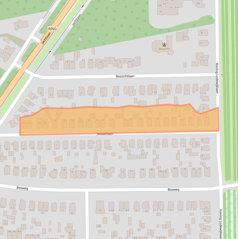 Kaart van postcodegebied 7314GC.