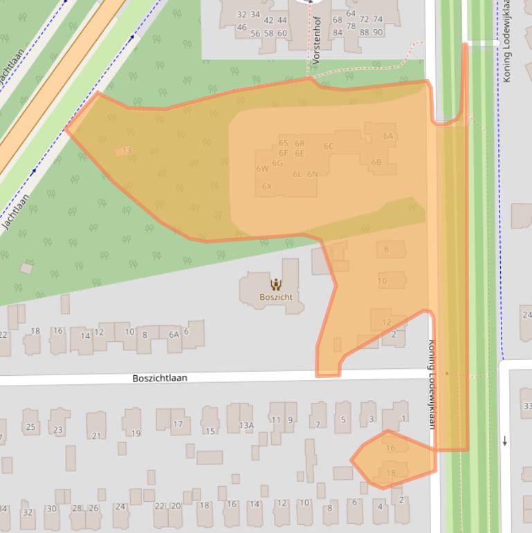 Kaart van postcodegebied 7314GE.