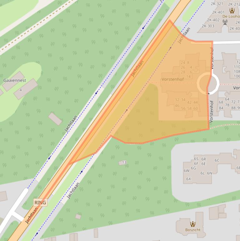 Kaart van postcodegebied 7314GR.