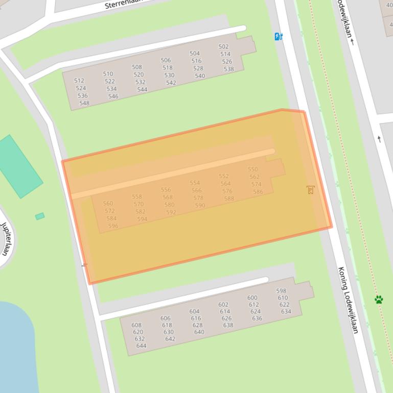 Kaart van postcodegebied 7314GV.