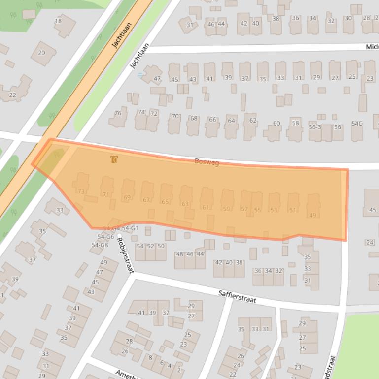 Kaart van postcodegebied 7314HB.