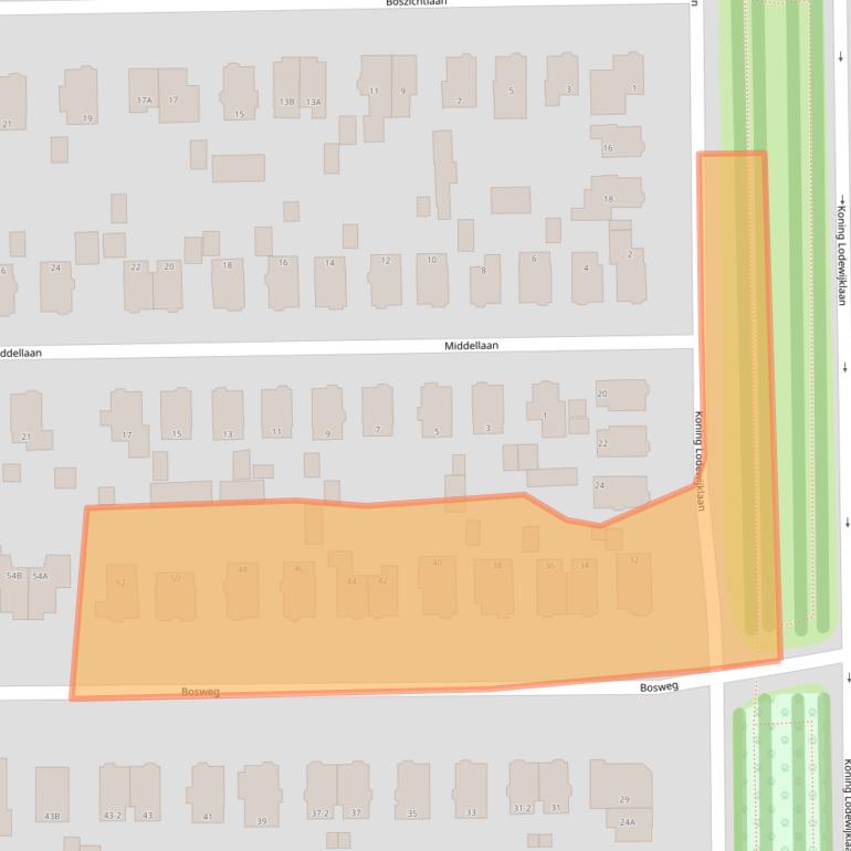 Kaart van postcodegebied 7314HC.