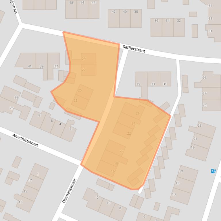 Kaart van postcodegebied 7314HP.