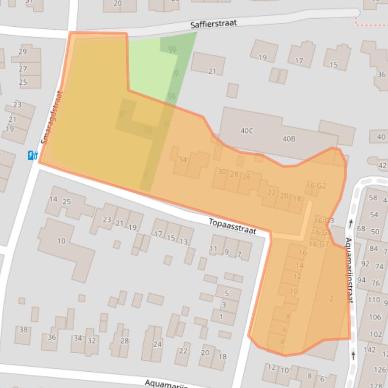 Kaart van postcodegebied 7314HT.