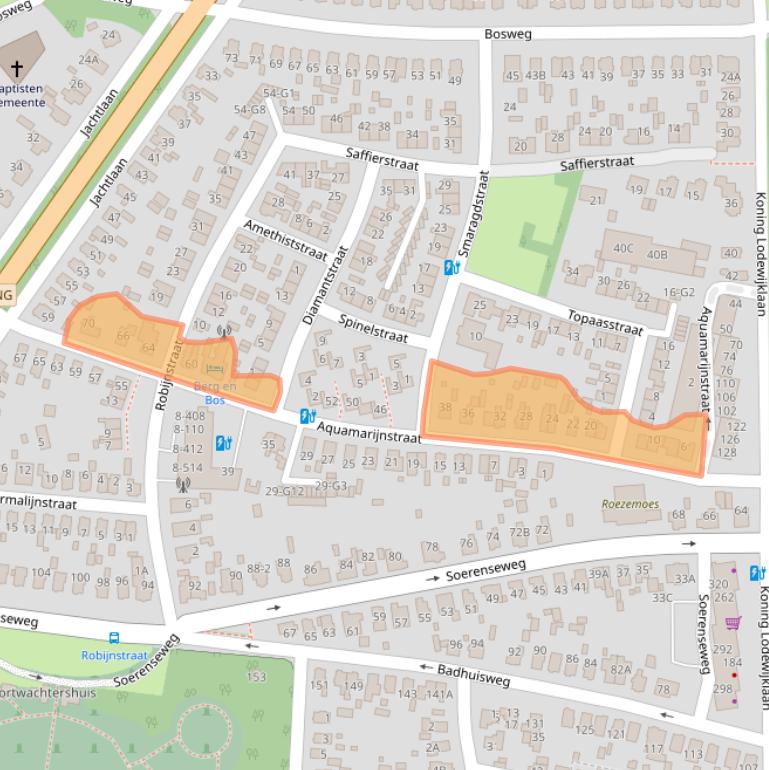 Kaart van postcodegebied 7314HZ.