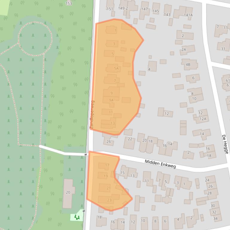 Kaart van postcodegebied 7314JW.