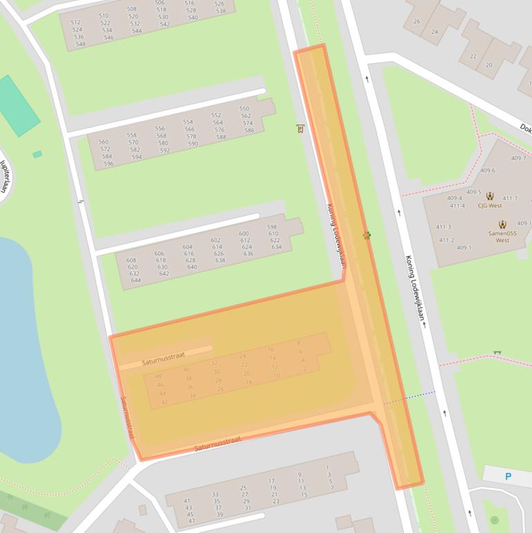 Kaart van postcodegebied 7314KN.