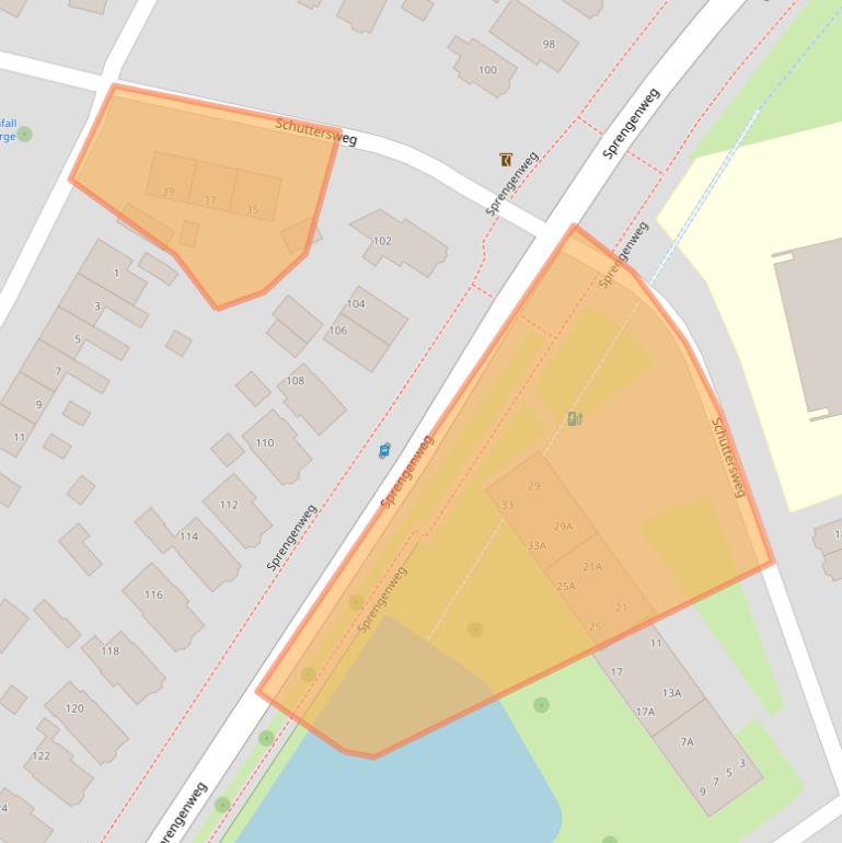 Kaart van postcodegebied 7314LC.