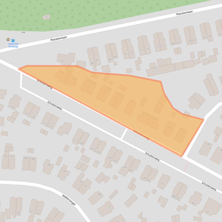 Kaart van postcodegebied 7314LK.