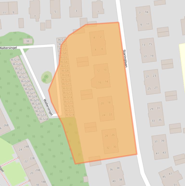 Kaart van postcodegebied 7314LR.