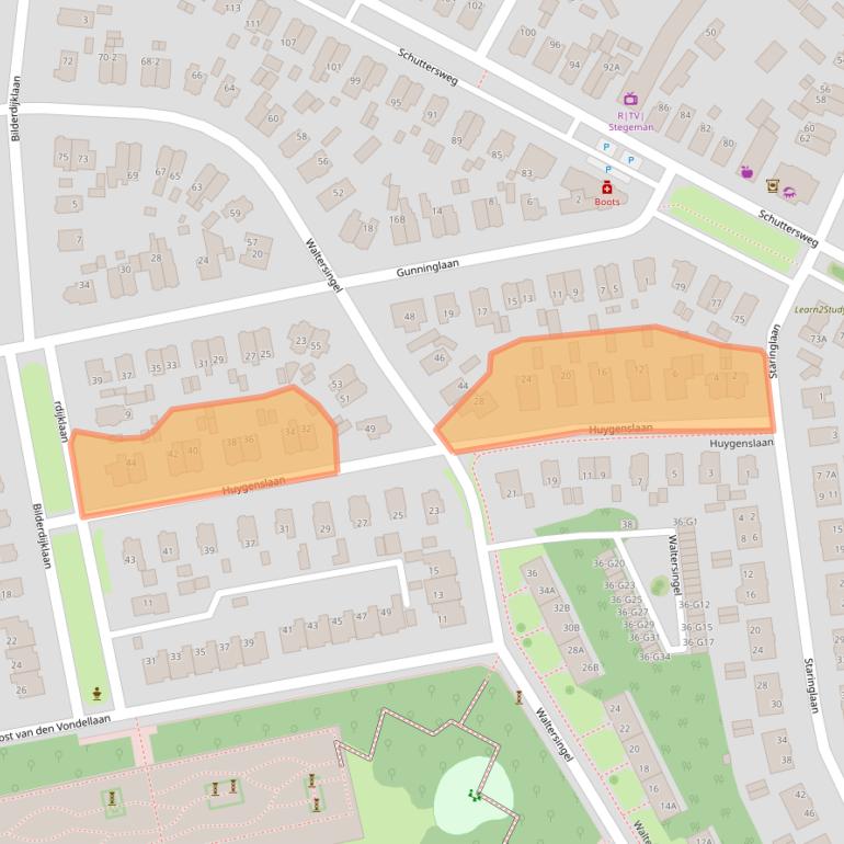 Kaart van postcodegebied 7314LW.