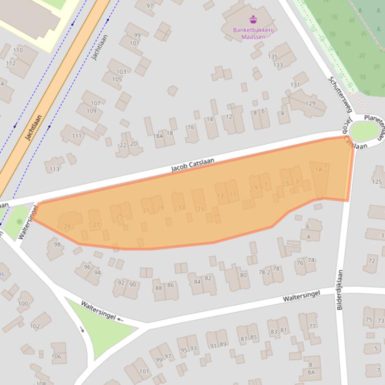 Kaart van postcodegebied 7314LX.