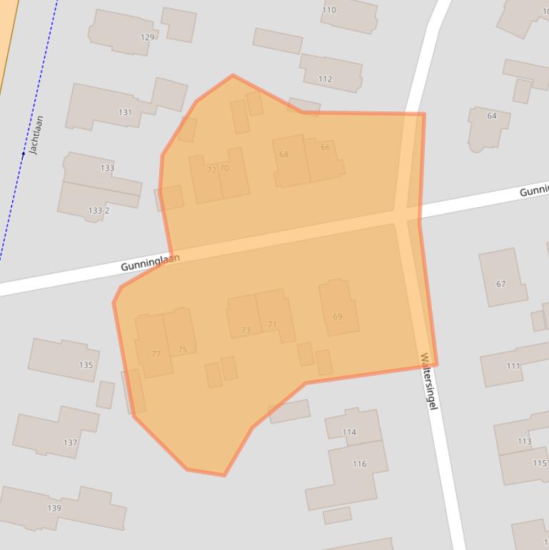 Kaart van postcodegebied 7314NE.