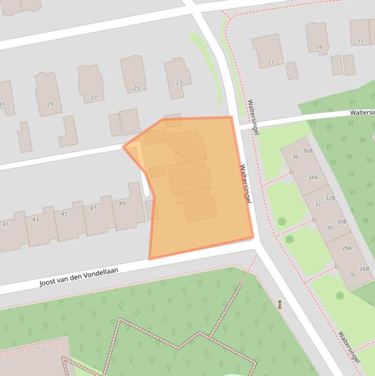 Kaart van postcodegebied 7314NK.