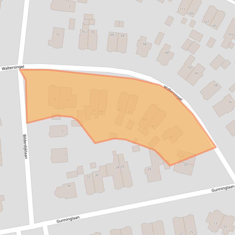Kaart van postcodegebied 7314NM.