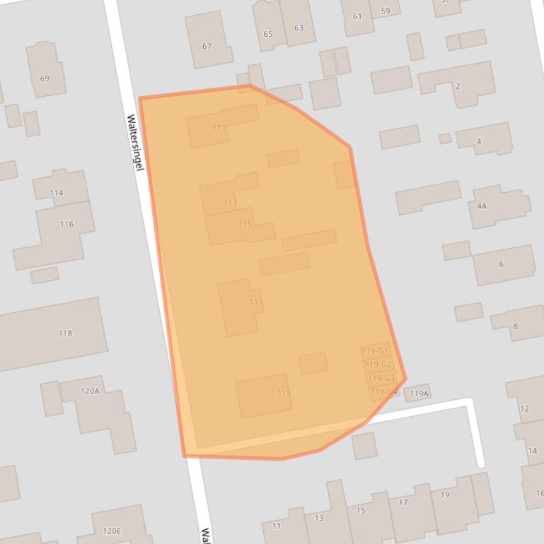 Kaart van postcodegebied 7314NP.