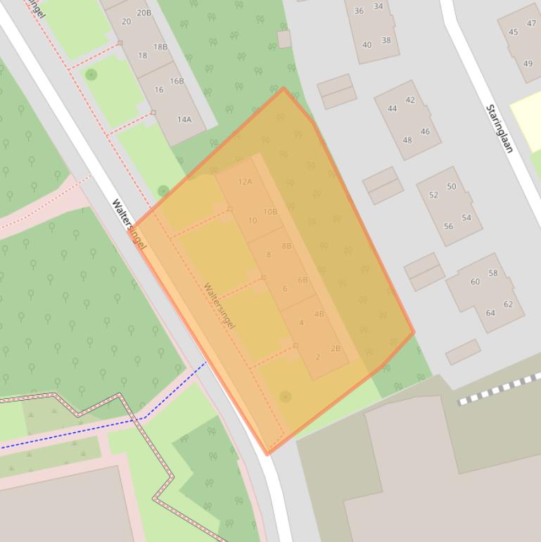 Kaart van postcodegebied 7314NR.