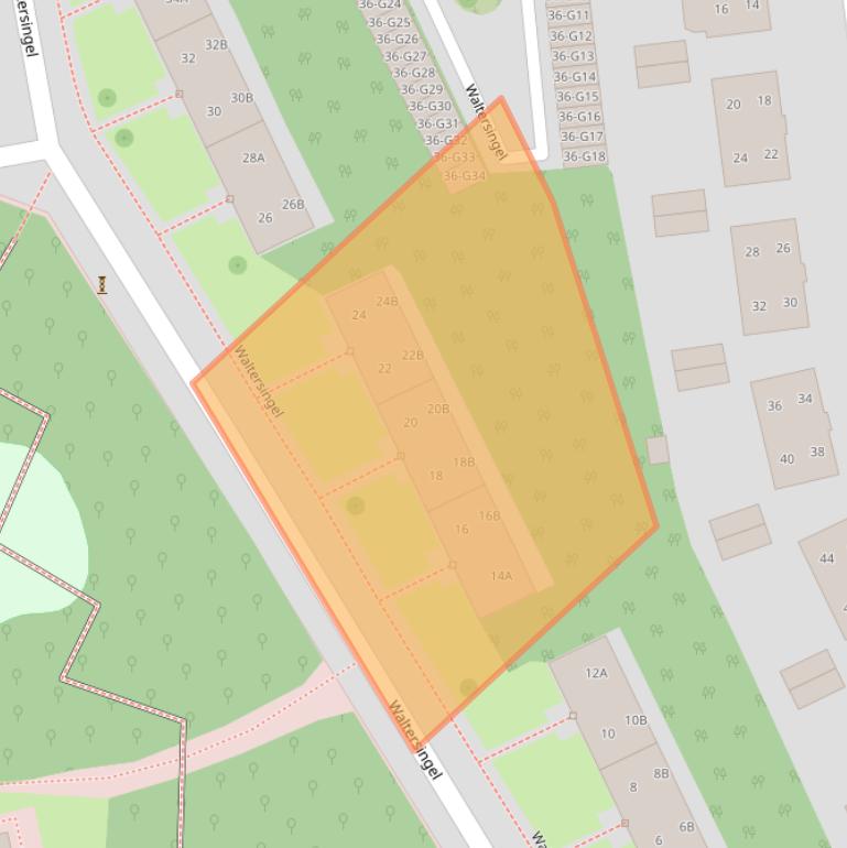 Kaart van postcodegebied 7314NS.