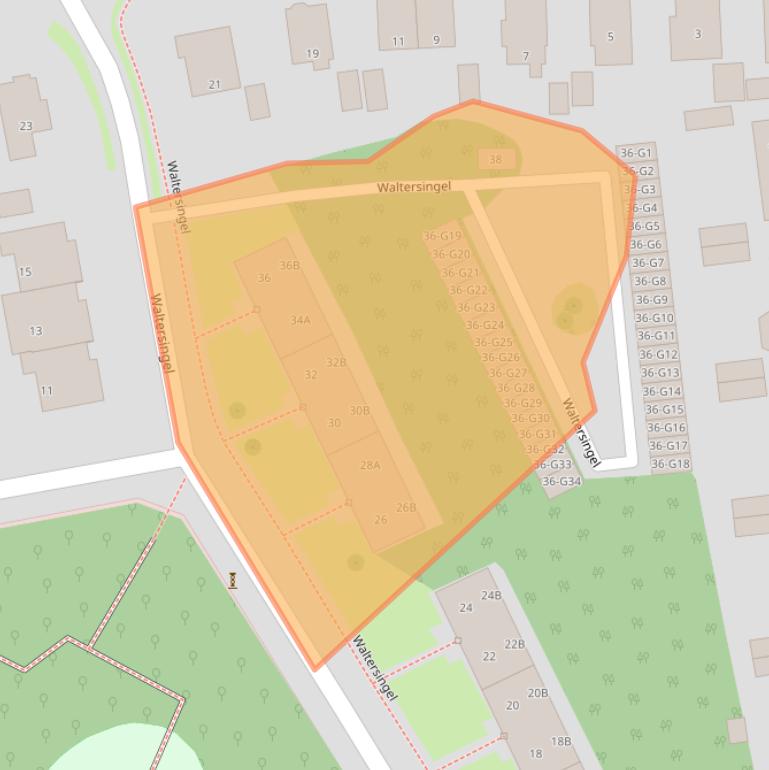 Kaart van postcodegebied 7314NT.