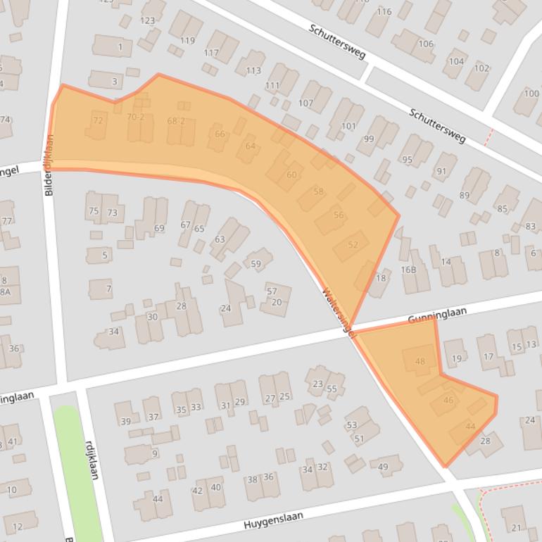 Kaart van postcodegebied 7314NV.